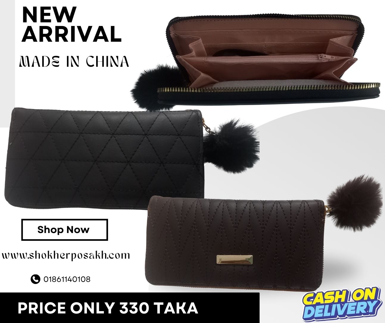 Ladies hand parts bag